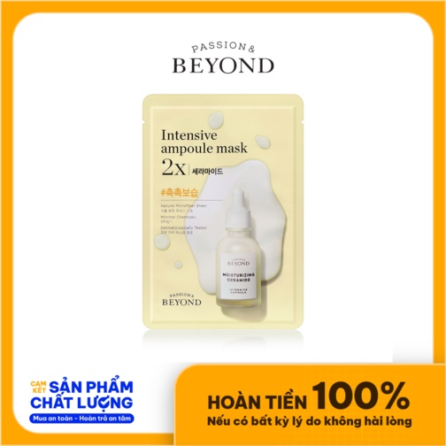 Mặt nạ dưỡng ẩm Beyond intensive Ampoule Mask 2X Ceramid 26ml