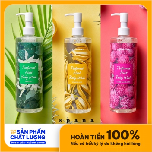 Sữa tắm hương hoa thảo mộc Spana perfumed Herb Body wash