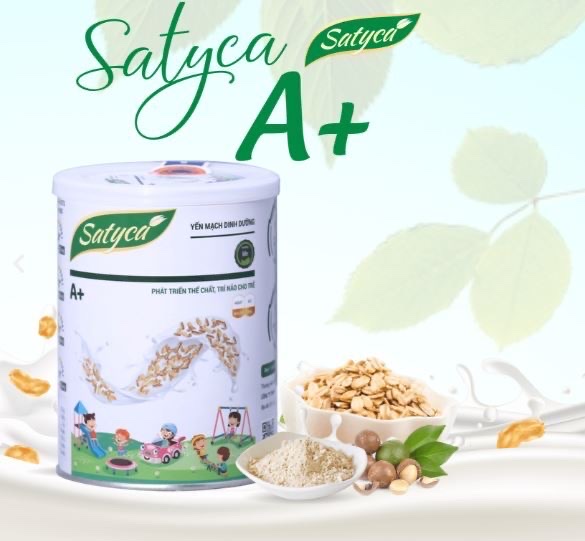 Sữa yến mạch dinh dưỡng Satyca A+