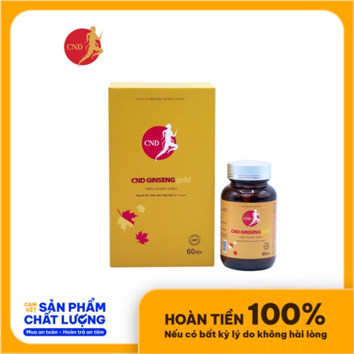 Viên nhân sâm CND GINSENG Gold