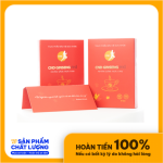 Nhân sâm hòa tan CND GINSENG Red. Hộp 7 gói